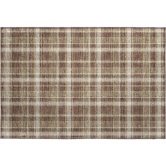 Premium Machine Washable Mayfield  Chocolate 1'8" x 2'6" Rug