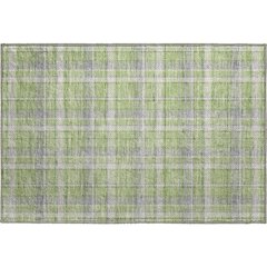 Premium Machine Washable Mayfield  Green 1'8" x 2'6" Rug