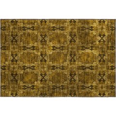 Premium Machine Washable Mayfield  Chocolate 1'8" x 2'6" Rug