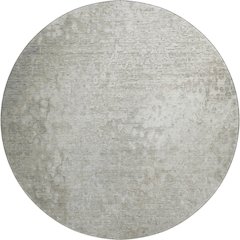 Premium Machine Washable Mayfield  Beige 8' x 8' Round Rug