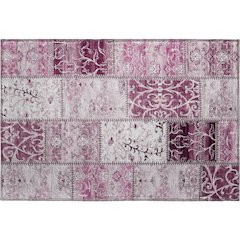 Premium Machine Washable Mayfield  Burgundy 1'8" x 2'6" Rug