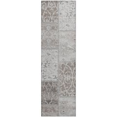 Premium Machine Washable Mayfield  Taupe 2'3" x 7'6" Runner Rug