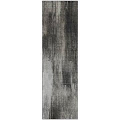 Premium Machine Washable Mayfield  Gray 2'3" x 7'6" Runner Rug
