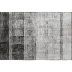 Premium Machine Washable Mayfield  Gray 1'8" x 2'6" Rug