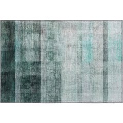 Premium Machine Washable Mayfield  Teal 1'8" x 2'6" Rug