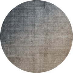Premium Machine Washable Mayfield  Gray 8' x 8' Round Rug