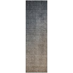 Premium Machine Washable Mayfield  Gray 2'3" x 7'6" Runner Rug