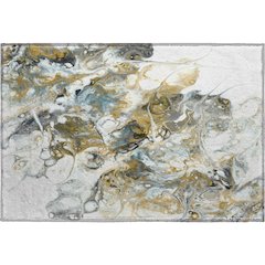 Premium Machine Washable Mayfield  Smoke 1'8" x 2'6" Rug