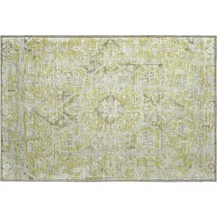 Premium Machine Washable Mayfield  Aloe 1'8" x 2'6" Rug