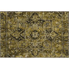Premium Machine Washable Mayfield  Brown 1'8" x 2'6" Rug