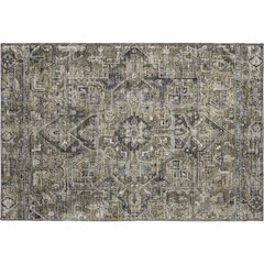 Premium Machine Washable Mayfield  Taupe 1'8" x 2'6" Rug