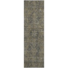 Premium Machine Washable Mayfield  Chocolate 2'3" x 7'6" Runner Rug