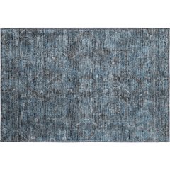 Premium Machine Washable Mayfield  Navy 1'8" x 2'6" Rug