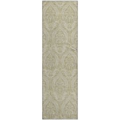 Premium Machine Washable Mayfield  Beige 2'3" x 7'6" Runner Rug