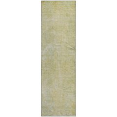 Premium Machine Washable Mayfield  Gold 2'3" x 7'6" Runner Rug