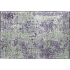 Premium Machine Washable Mayfield  Purple 1'8" x 2'6" Rug
