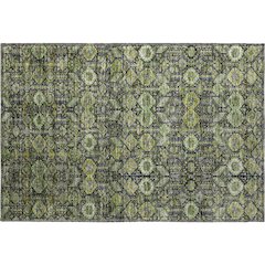 Premium Machine Washable Mayfield  Green 1'8" x 2'6" Rug