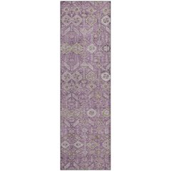Premium Machine Washable Mayfield  Lavender 2'3" x 7'6" Runner Rug