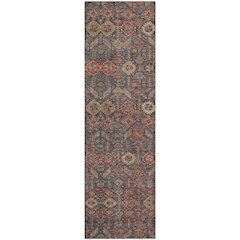 Premium Machine Washable Mayfield  Red 2'3" x 7'6" Runner Rug