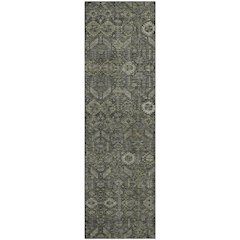 Premium Machine Washable Mayfield  Taupe 2'3" x 7'6" Runner Rug