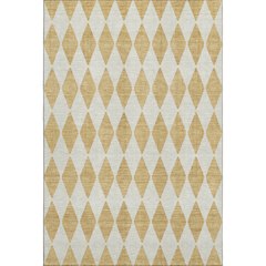 Premium Machine Washable Mayfield  Gold 2'6" x 3'10" Rug