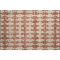 Premium Machine Washable Mayfield  Paprika 1'8" x 2'6" Rug