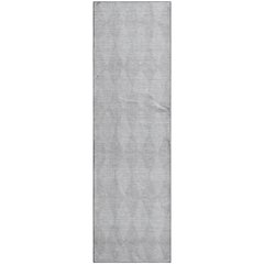 Premium Machine Washable Mayfield  Pewter 2'3" x 7'6" Runner Rug
