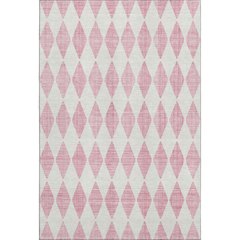 Premium Machine Washable Mayfield  Pink 2'6" x 3'10" Rug
