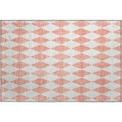 Premium Machine Washable Mayfield  Salmon 1'8" x 2'6" Rug