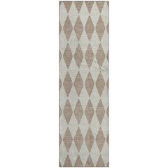 Premium Machine Washable Mayfield  Taupe 2'3" x 7'6" Runner Rug
