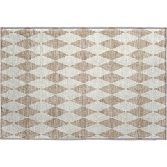 Premium Machine Washable Mayfield  Taupe 1'8" x 2'6" Rug