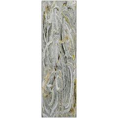 Premium Machine Washable Mayfield  Cyclone 2'3" x 7'6" Runner Rug