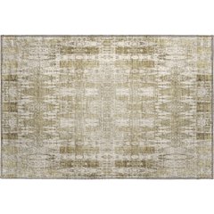Premium Machine Washable Mayfield  Beige 1'8" x 2'6" Rug