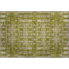Premium Machine Washable Mayfield  Olive 1'8" x 2'6" Rug
