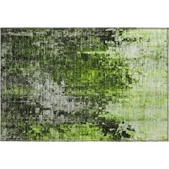 Premium Machine Washable Mayfield  Green 1'8" x 2'6" Rug