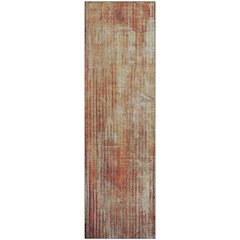 Premium Machine Washable Mayfield  Paprika 2'3" x 7'6" Runner Rug
