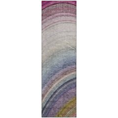 Premium Machine Washable Mayfield  Beige 2'3" x 7'6" Runner Rug
