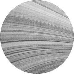 Premium Machine Washable Mayfield  Gray 8' x 8' Round Rug