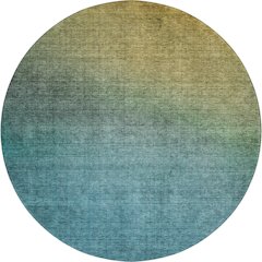 Premium Machine Washable Mayfield  Brown 8' x 8' Round Rug