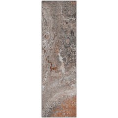 Premium Machine Washable Mayfield  Terracotta 2'3" x 7'6" Runner Rug