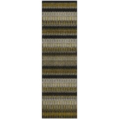 Premium Machine Washable Mayfield  Brown 2'3" x 7'6" Runner Rug