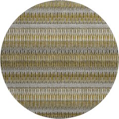 Premium Machine Washable Mayfield  Coffee 8' x 8' Round Rug