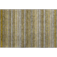 Premium Machine Washable Mayfield  Coffee 1'8" x 2'6" Rug