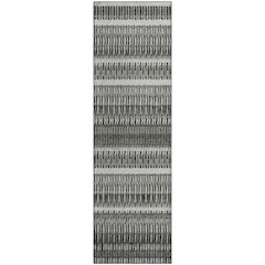 Premium Machine Washable Mayfield  Gray 2'3" x 7'6" Runner Rug