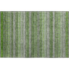 Premium Machine Washable Mayfield  Green 1'8" x 2'6" Rug