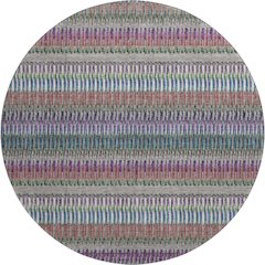 Premium Machine Washable Mayfield  Taupe 8' x 8' Round Rug