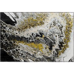 Premium Machine Washable Mayfield  Midnight 1'8" x 2'6" Rug
