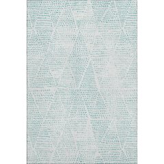 Premium Machine Washable Mayfield  Aqua 2'6" x 3'10" Rug