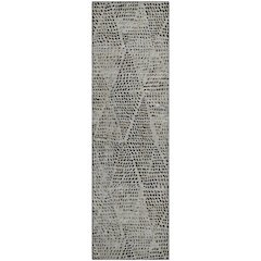 Premium Machine Washable Mayfield  Gray 2'3" x 7'6" Runner Rug