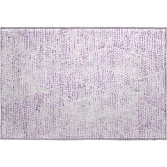 Premium Machine Washable Mayfield  Purple 1'8" x 2'6" Rug